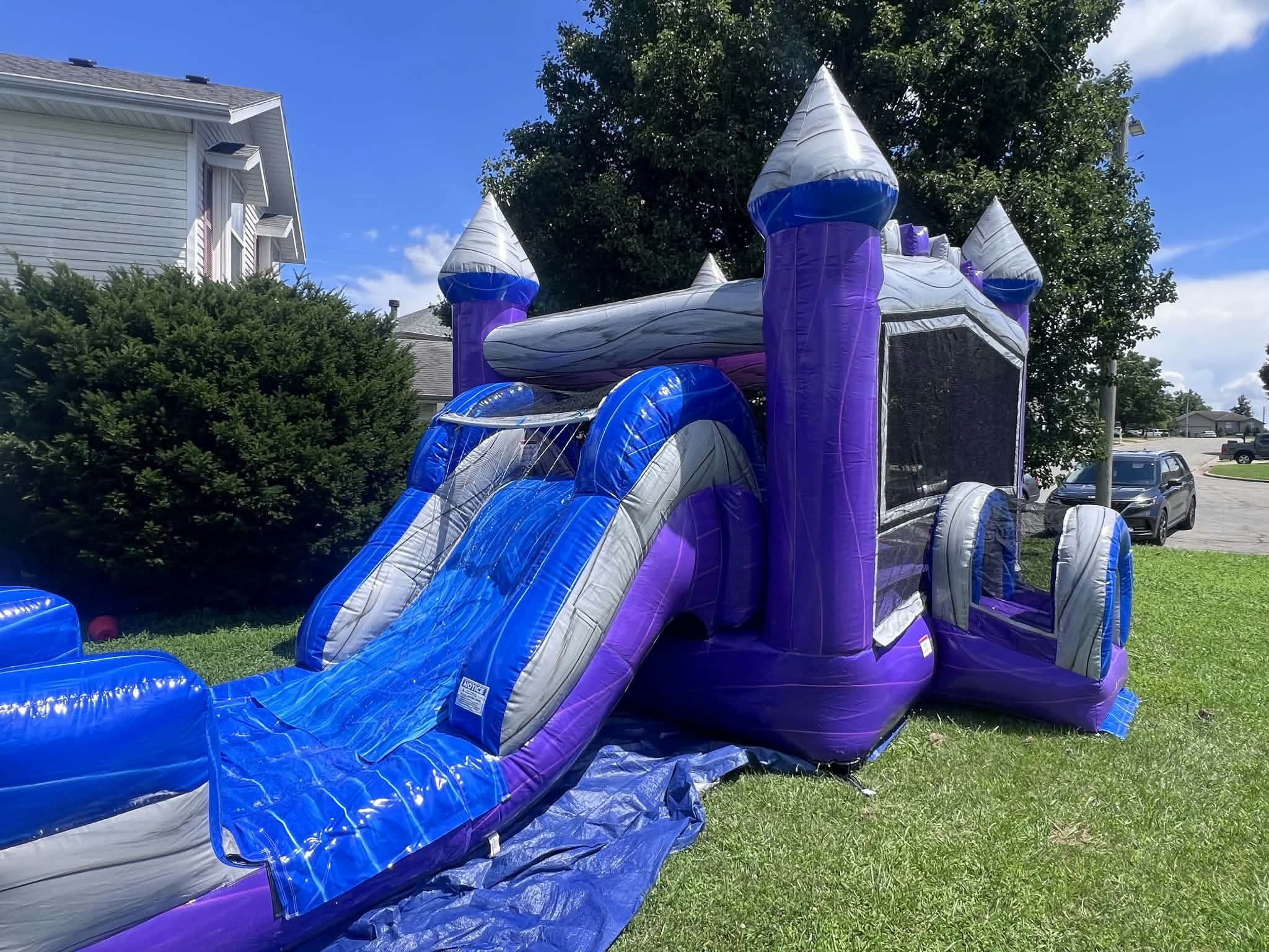 417 Jump inflatable setup